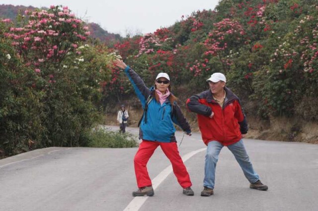 鲜花山谷那对夫妻:一生的爱情承诺