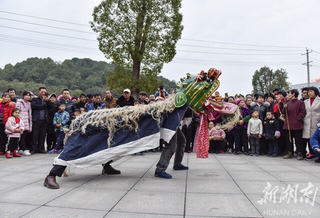 沅陵:民俗活动迎新春