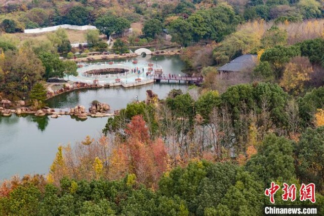 苏州白马涧生态园,是一片原生态"绿肺". 泱波 摄