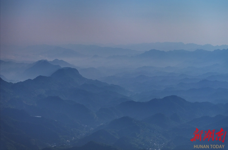 武陵山水墨画卷 