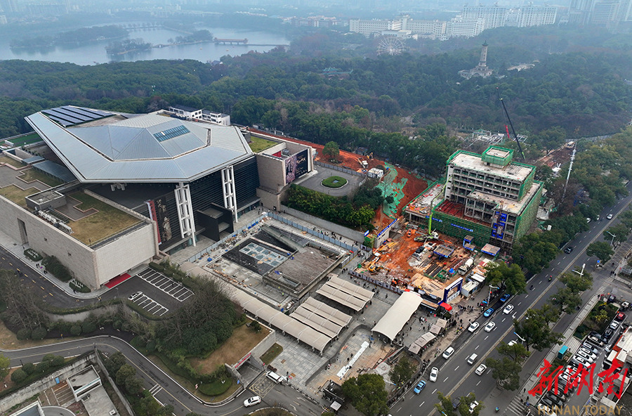 全国首个“馆园融合”项目预计4月投用