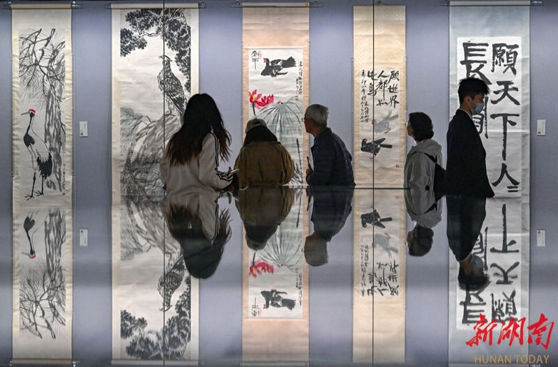 “齐白石、傅抱石艺术大展”珍品轮换