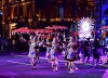 湖南侗乡歌舞惊艳亮相上海旅游节花车大巡游