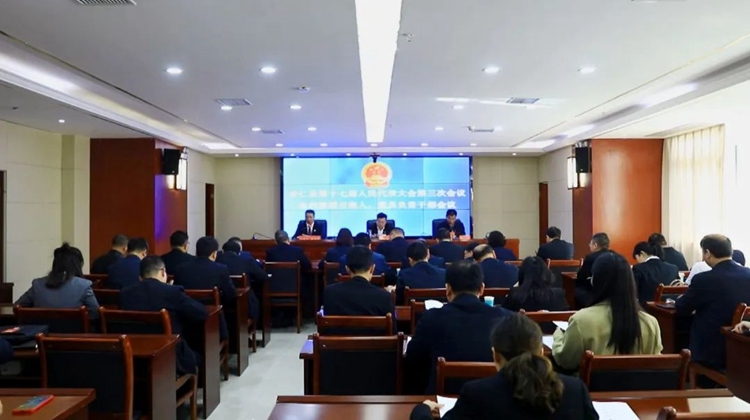 【聚焦两会】县十七届人大三次会议召开各代表团召集人、党员负责干部会议