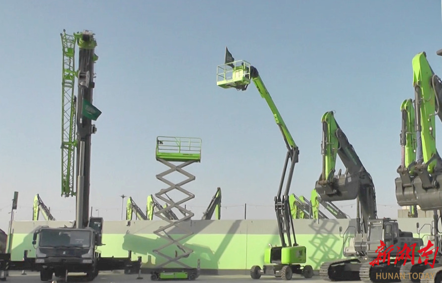 现场签约近亿元，中联重科沙特塔布克客户活动日火热举办