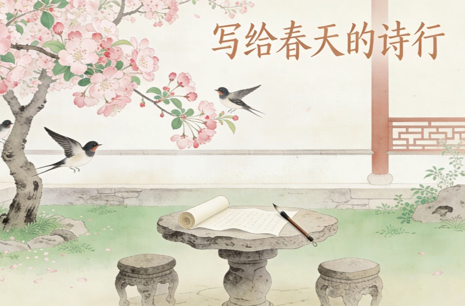 《写给春天的诗行》诗歌征稿启事
