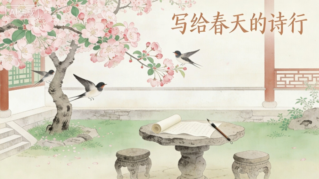 诗歌征稿 | 写给春天的诗行