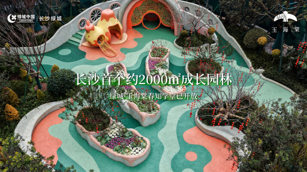 长沙首个春知学堂实景呈现！绿城・玉海棠绘就全龄美好生活