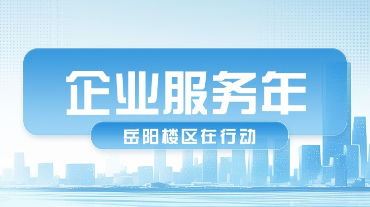 企业服务年 岳阳楼区在行动