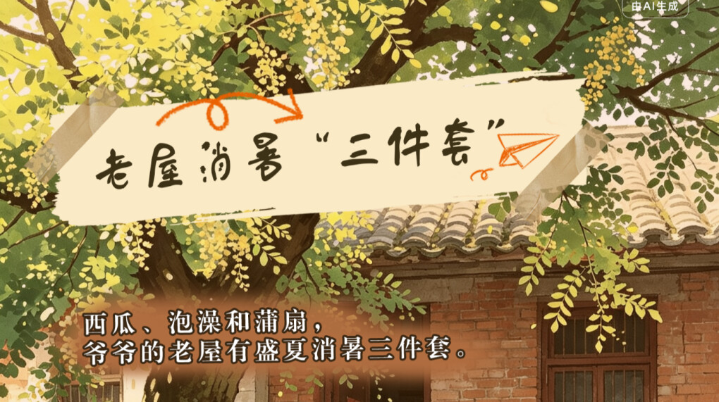 【海报】没有空调，那些年的“老式”暑假你还记得么？