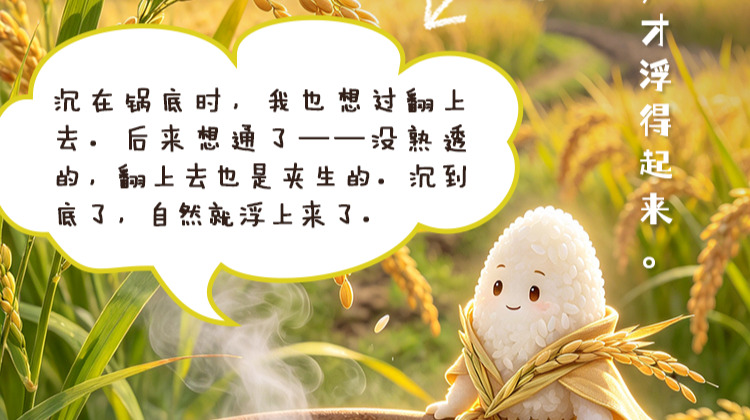 【AI海报】粮食教会我们的事