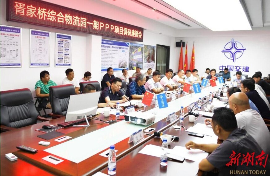 曾平原调研胥家桥综合物流园PPP项目建设