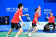 湖南组合夏昊亮/唐睿芝战胜世界第一的上海组合