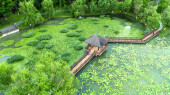 湖光山色好休闲
