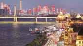 一江两岸灯火相映 邂逅长沙绚烂夜景