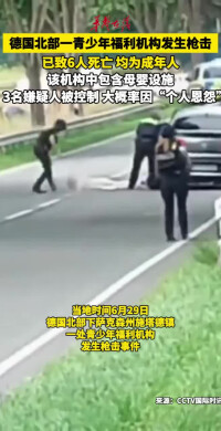 德国北部一青少年福利机构发生枪击