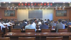 澧县安全生产工作调度会召开