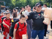 石门五小携欧洲八强荣誉回家