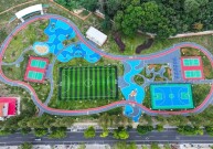 津市麓山体育公园正式开放