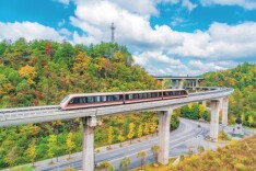 乘磁浮 赏秋韵@湖南日报图片新闻