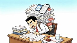 华声漫评：基层减负莫搞“马甲式变通”