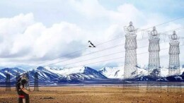 美国的米老鼠输电杆塔这么可爱，咱们啥时候才有啊