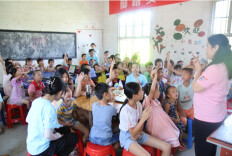 湖南科大土木工程学院“三下乡”社会实践团开展支教活动