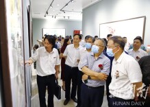 “露润山花”曾景祥花鸟画巡回展在齐白石艺术馆开展