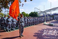 军训——鲜活的党史学习课堂