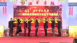 喜看稻菽千层浪 稻花“湘”里看振兴 湘阴首届稻田文化艺术节开幕