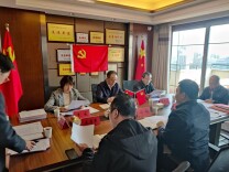 湖南省政府驻沪办主任黄赞佳一行莅临益阳联络处开展调研督导