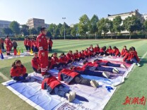 3分钟，1700余名师生安全疏散 望城区东马小学开展防空防灾疏散演练