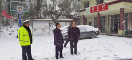 扫冰除雪，梓门桥镇在行动