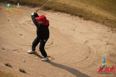 高尔夫球上演2021长沙市运会“首秀”  沈皓轩、贺馨玉分获男女子个人总杆冠军