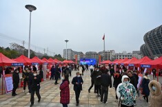 涟源举行退役军人专场招聘会