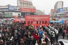 涟源市人防工程项目人民中路恢复通车