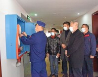 刘杰带队开展养老机构消防安全检查