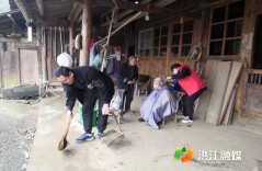 洪江市委党校开展春节期间志愿服务行动