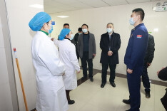 刘杰检查医疗机构消防安全