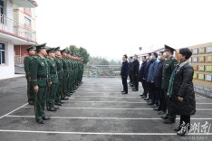 双牌县“四大家”领导走访慰问驻双部队官兵