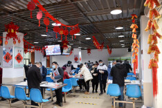 图集丨挥毫泼墨送祝福，饺香四溢迎新春
