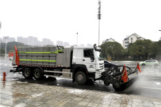 保障市民出行，岳麓区除雪神器显神通