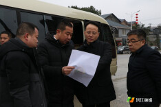 洪江市委书记郑小胡在安江调研交通枢纽项目建设时强调：强化统筹调度 确保项目早日贯通发挥效益