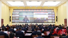 全省人防工作视频会议召开 陈博出席