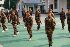 双牌：10名新兵进行役前集训