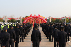 双牌应急救援处突大队暨快反“135”农村联片应急处突中队2022年开训仪式