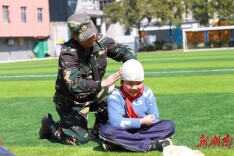 湖南新一轮青少年人防应急技能培训在怀化开展
