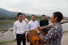 吴恢才到双牌调研春耕生产工作