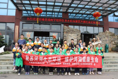 我为家乡添抹绿，红色基因我传承