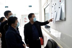 张跃斌到部分乡镇检查督导疫情防控工作